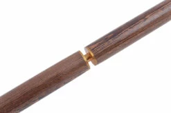 Bâton Qi Gong, Démontable - Bois Wengé -Boutique Kali Escrima baton demontable de qi gong bois wenge 4