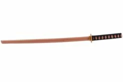 Bokken Poignée Tressée, Katana Bois - Modèle Lourd (700gr) -Boutique Kali Escrima bokken poignee tressee katana bois modele lourd 700gr 2