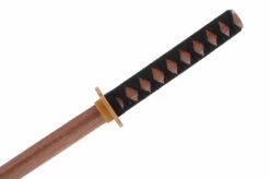 Bokken Poignée Tressée, Katana Bois - Modèle Lourd (700gr) -Boutique Kali Escrima bokken poignee tressee katana bois modele lourd 700gr 7