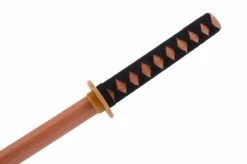 Bokken Poignée Tressée, Katana Bois - Modèle Lourd (700gr) -Boutique Kali Escrima bokken poignee tressee katana bois modele lourd 700gr 8