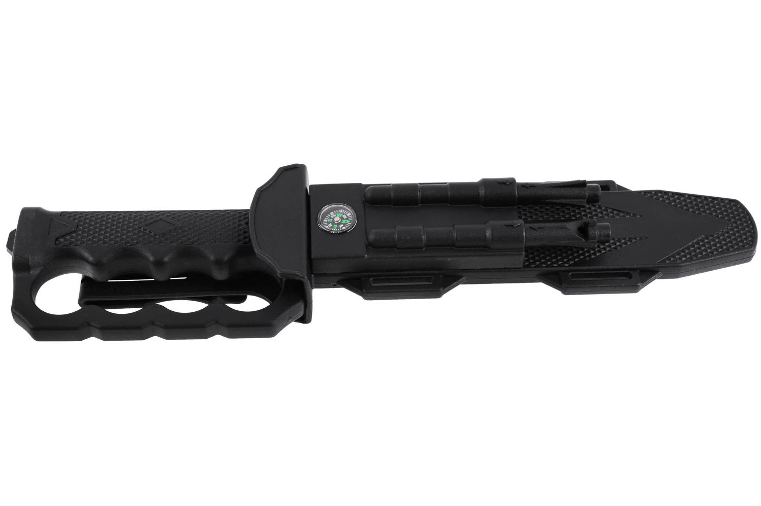 Couteau de Survie & Combat, avec poignée poing américain & accessoires (19 cm) Couteau De Survie & Combat, Avec Poignée Poing Américain & Accessoires (19 Cm) -Boutique Kali Escrima couteau de survie combat avec poignee poing americain accessoires 19 cm 4