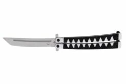 Couteau Papillon Japonais, Style Tanto - Acier Inoxydable (24.5cm)