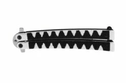 Couteau Papillon Japonais, Style Tanto - Acier Inoxydable (24.5cm) -Boutique Kali Escrima couteau papillon style tanto acier inoxydable 25cm 3