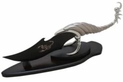 Dague En Inox, Avec Support - Scorpion 9 Dague En Inox, Avec Support - Scorpion -Boutique Kali Escrima dague en inox avec support scorpion 3