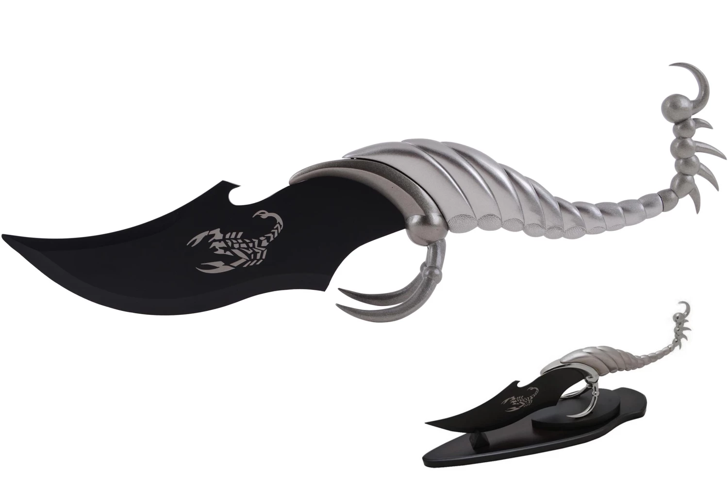 Dague En Inox, Avec Support - Scorpion 3 Dague En Inox, Avec Support - Scorpion
