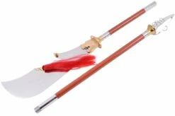 Hallebarde Démontable Guan Dao, à Garde Fine & Lame Large - Rigide 4 Hallebarde Démontable Guan Dao, à Garde Fine & Lame Large - Rigide -Boutique Kali Escrima hallebarde demontable guan dao a garde fine lame large rigide 2