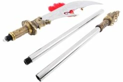 Hallebarde Démontable Guan Dao, Xin Guan Yue Bronze - Rigide -Boutique Kali Escrima hallebarde demontable guan dao xin guan yue bronze rigide 8