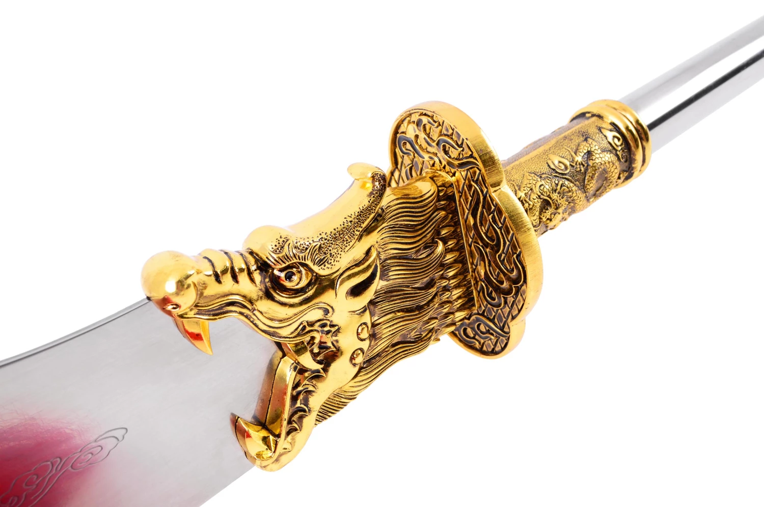 Hallebarde Démontable Guan Dao, Xin Guan Yue Dorée - Rigide Hallebarde Démontable Guan Dao, Xin Guan Yue Dorée - Rigide -Boutique Kali Escrima hallebarde demontable guan dao xin guan yue doree rigide 4