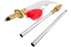 Hallebarde Démontable Guan Dao, Xin Guan Yue Dorée - Rigide 9 Hallebarde Démontable Guan Dao, Xin Guan Yue Dorée - Rigide -Boutique Kali Escrima hallebarde demontable guan dao xin guan yue doree rigide 7