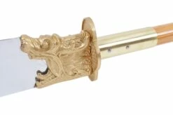 Hallebarde Démontable Pu Dao Dragon, Manche Bois - Flexible -Boutique Kali Escrima hallebarde demontable pu dao dragon manche bois flexible 5