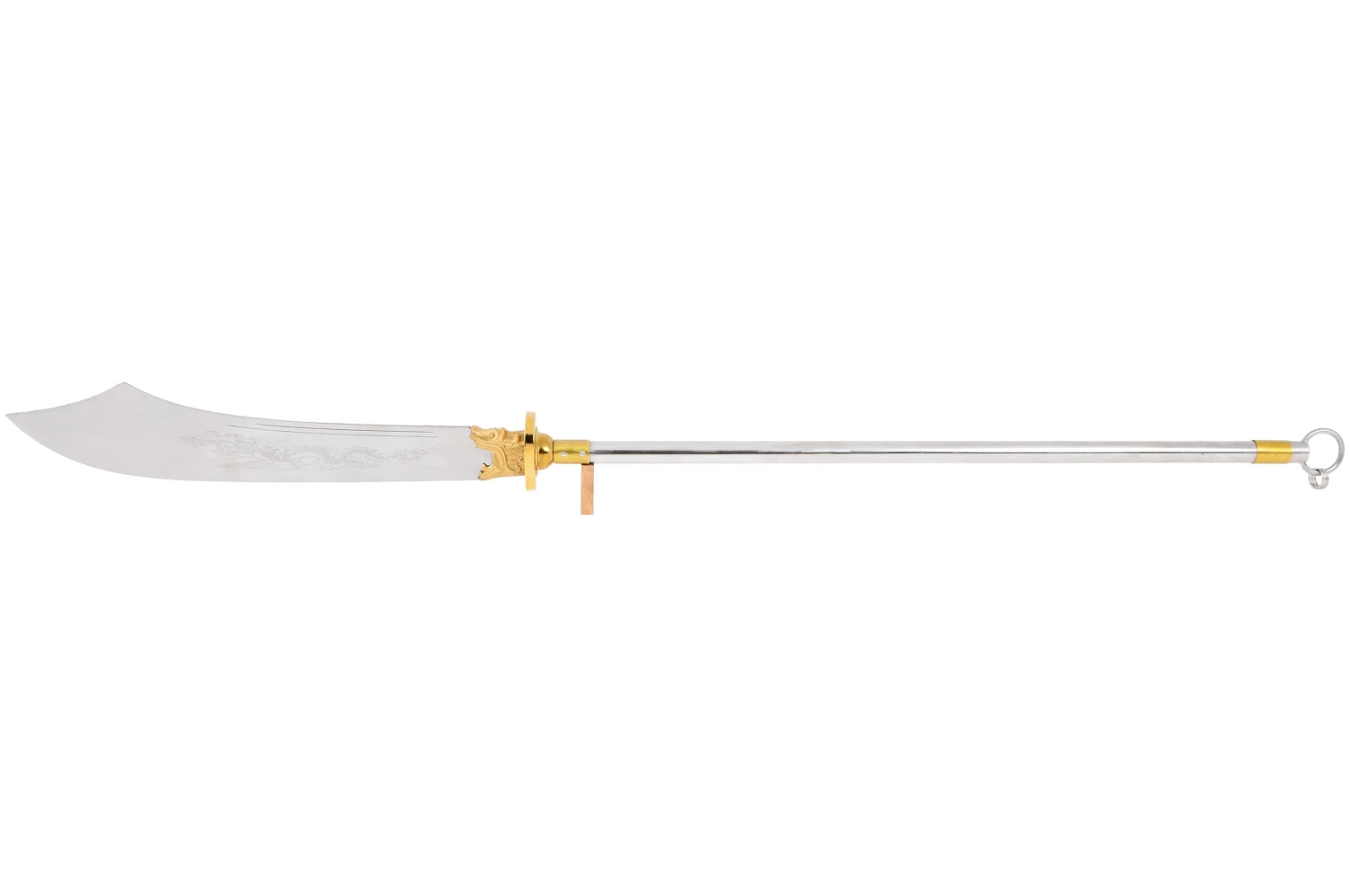 Hallebarde Démontable Pu Dao Dragon, Manche Inox - Rigide 11 Hallebarde Démontable Pu Dao Dragon, Manche Inox - Rigide – Image 9