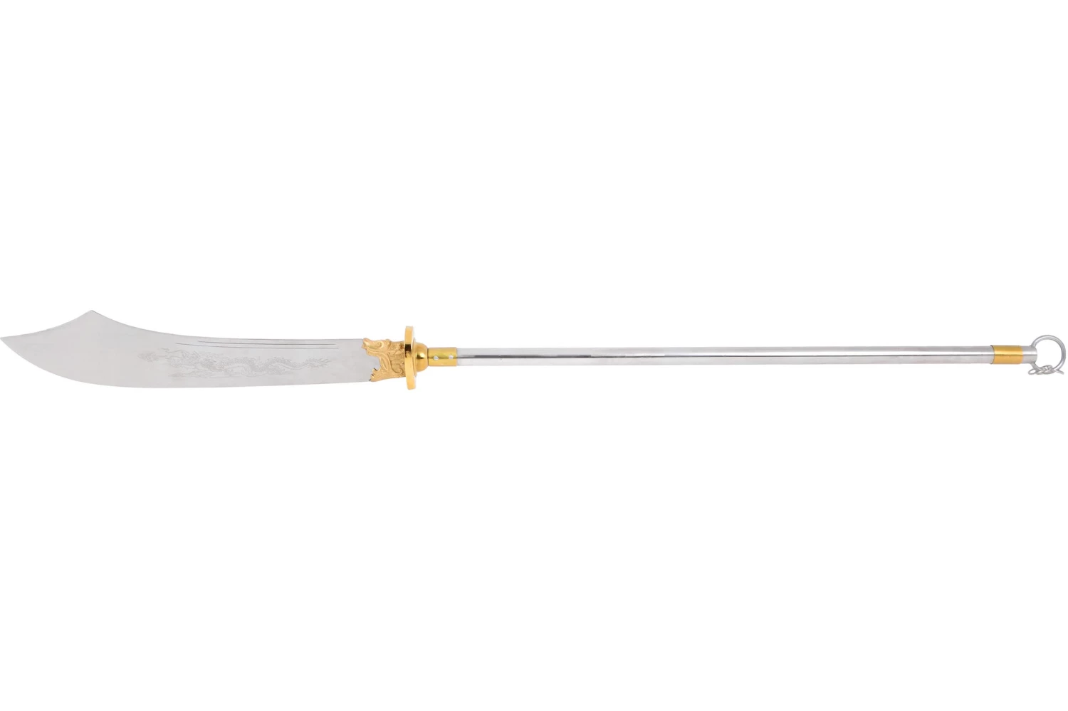 Hallebarde Démontable Pu Dao Dragon, Manche Inox - Rigide 3 Hallebarde Démontable Pu Dao Dragon, Manche Inox - Rigide