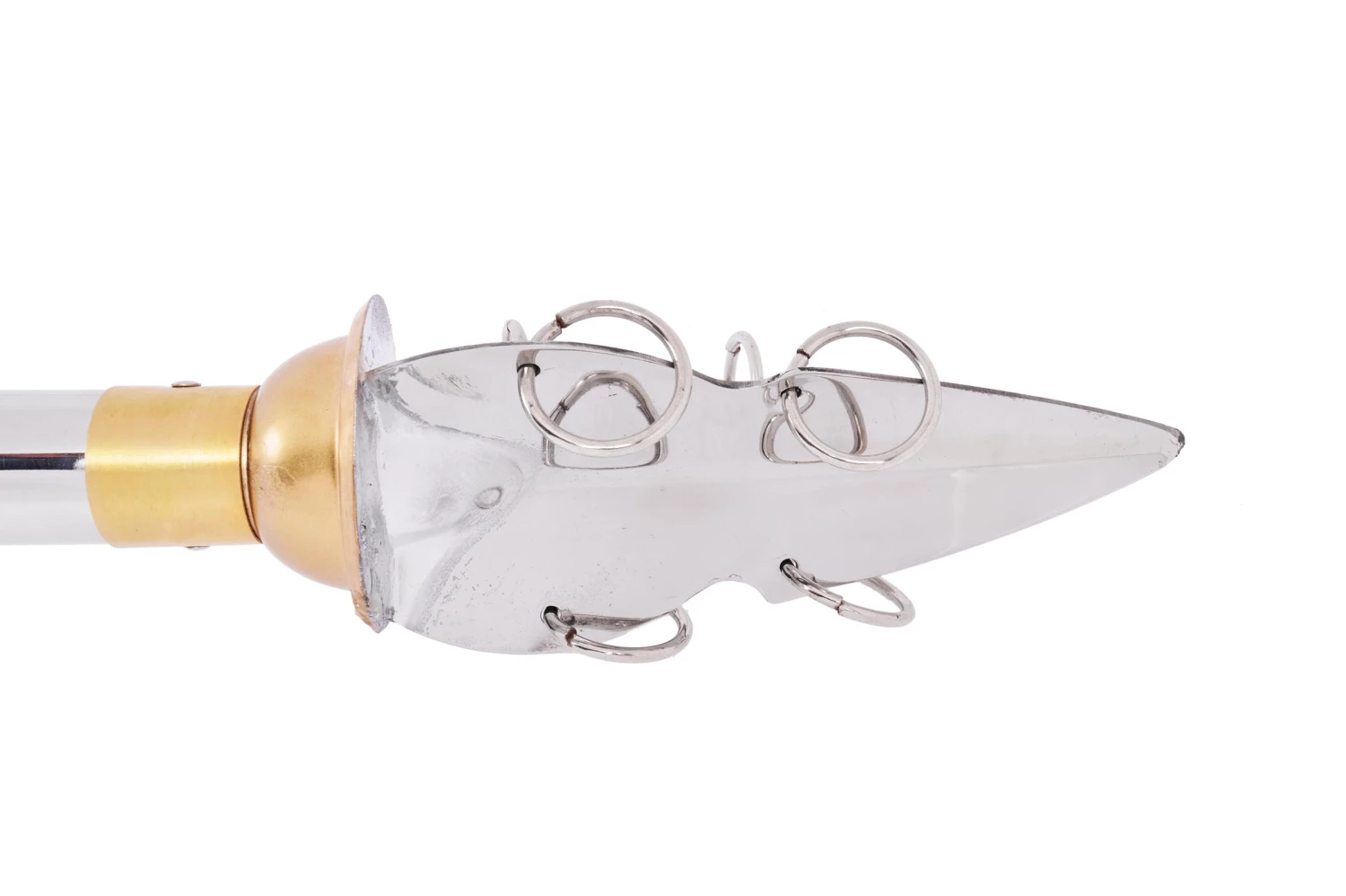 Hallebarde Démontable Guan Dao, Manche inox - Rigide Hallebarde Démontable Guan Dao, Manche Inox - Rigide -Boutique Kali Escrima hallebarde guan dao 1 7