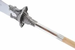 Hallebarde Démontable HaoYue Dragon - Argent/bois, Inox -Boutique Kali Escrima hallebarde haoyue dragon demontable argentbois inox 5