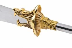 Hallebarde HaoYue Dragon - Or/bois, Inox -Boutique Kali Escrima hallebarde haoyue dragon orbois inox 4