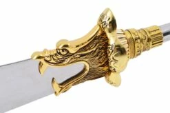 Hallebarde HaoYue Dragon - Or/bois, Inox -Boutique Kali Escrima hallebarde haoyue dragon orbois inox 5