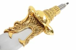 Hallebarde HaoYue Dragon - Or/noir, Inox -Boutique Kali Escrima hallebarde haoyue dragon ornoir inox 4