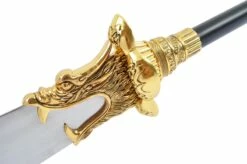 Hallebarde HaoYue Dragon - Or/noir, Inox -Boutique Kali Escrima hallebarde haoyue dragon ornoir inox 5