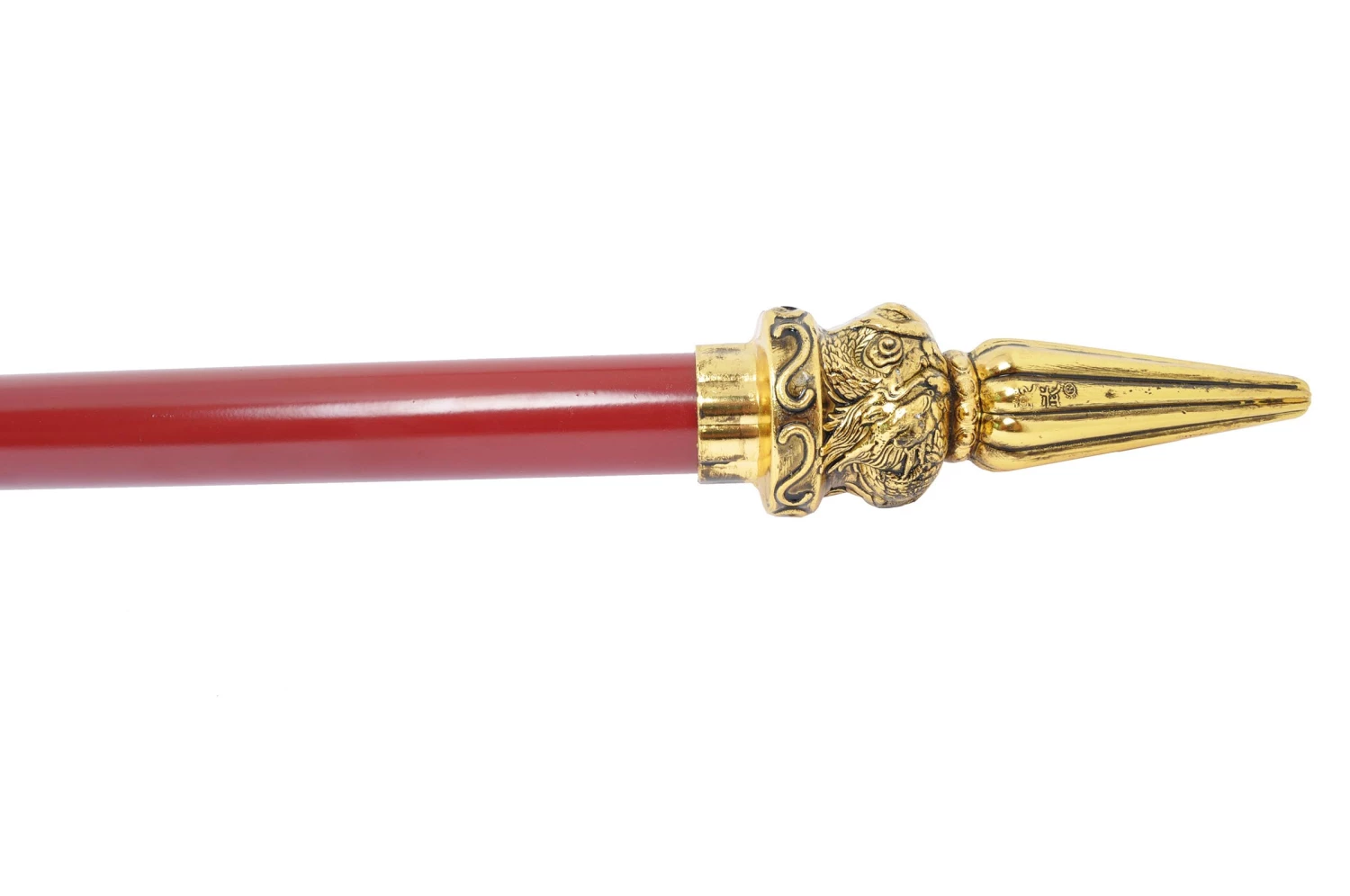 Hallebarde HaoYue Dragon - Or/rouge, Inox 9 Hallebarde HaoYue Dragon - Or/rouge, Inox – Image 7