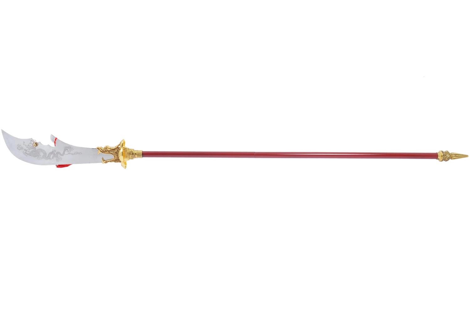 Hallebarde HaoYue Dragon - Or/rouge, Inox 3 Hallebarde HaoYue Dragon - Or/rouge, Inox
