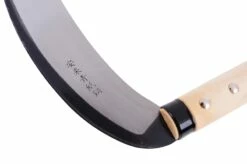 Kama Gravé, Acier Inoxydable - Yasugi Aogami -Boutique Kali Escrima kama grave acier inoxydable yasugi aogami 2