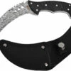 Karambit, Black & White Damascus, 22 Cm -Boutique Kali Escrima karambit black white damascus 22 cm