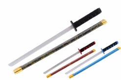 [Fin De Série] Katana Avec Fourreau Marbré - Bois, Petit Modèle