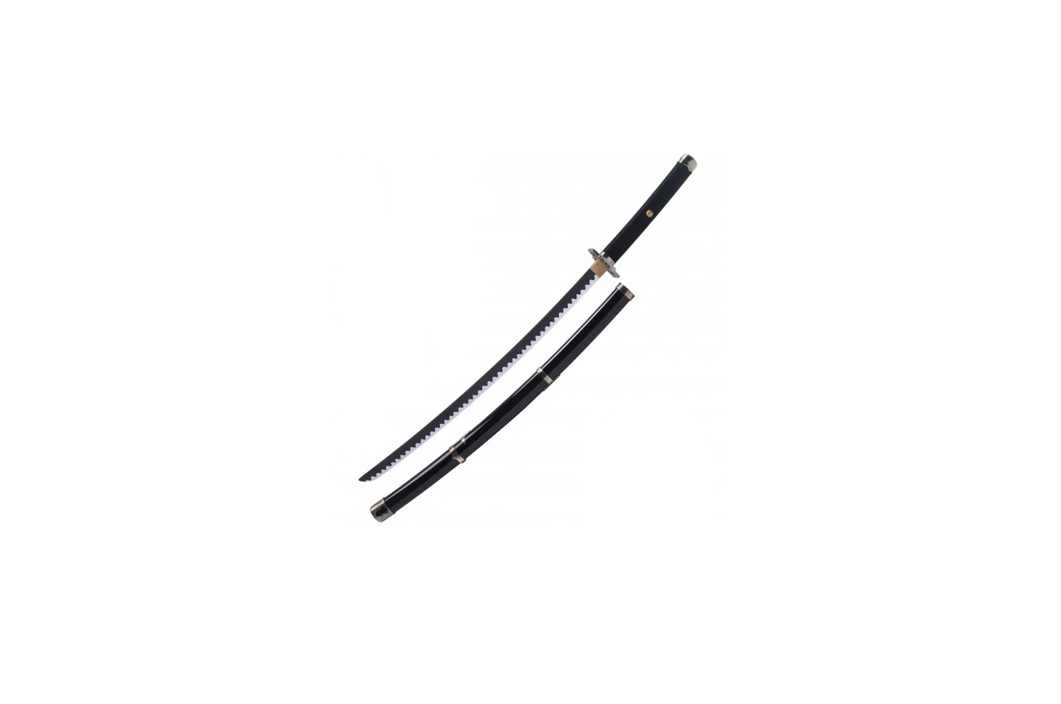 Katana avec lame bois, Yubashiri, Zoro - One Piece Katana Avec Lame Bois, Yubashiri, Zoro - One Piece -Boutique Kali Escrima katana avec lame bois yubashiri zoro one piece