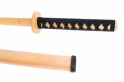 Katana Avec Fourreau, Entraînement - Bambou Naturel -Boutique Kali Escrima katana bambou naturel shenlong 6