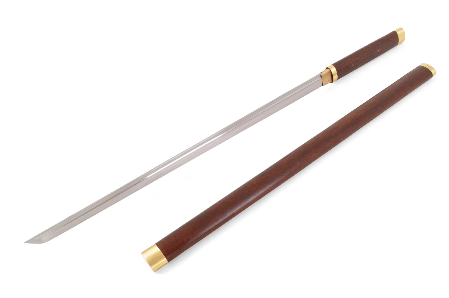 Katana Droit, Traditionnel - Rigide Et Aiguisé 4 Katana Droit, Traditionnel - Rigide Et Aiguisé – Image 2