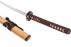 Katana Fudoshin, Bois Naturel - Aiguisé -Boutique Kali Escrima katana fudoshin bois naturel aiguise 2