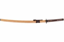 Katana Fudoshin, Bois Naturel - Aiguisé -Boutique Kali Escrima katana fudoshin bois naturel aiguise 4
