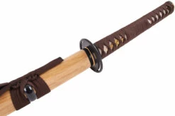Katana Fudoshin, Bois Naturel - Aiguisé -Boutique Kali Escrima katana fudoshin bois naturel aiguise 6
