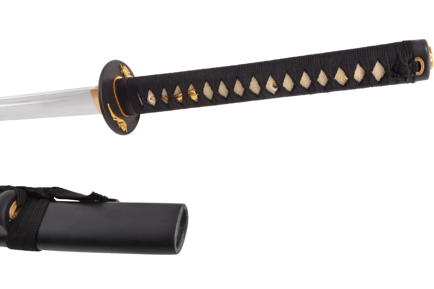 Katana Fudoshin, Kyouteki Noir Mat - Aiguisé Katana Fudoshin, Kyouteki Noir Mat - Aiguisé -Boutique Kali Escrima katana fudoshin kyouteki noir mat aiguise 4