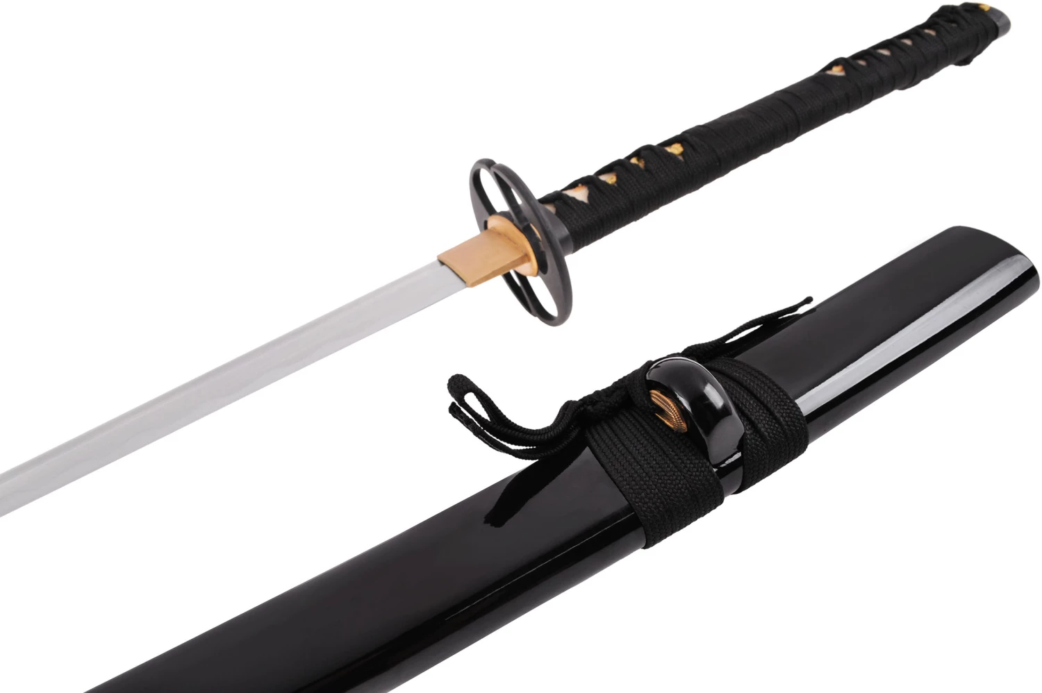 Katana Fudoshin, Noir - Aiguisé Katana Fudoshin, Noir - Aiguisé -Boutique Kali Escrima katana fudoshin noir aiguise 2