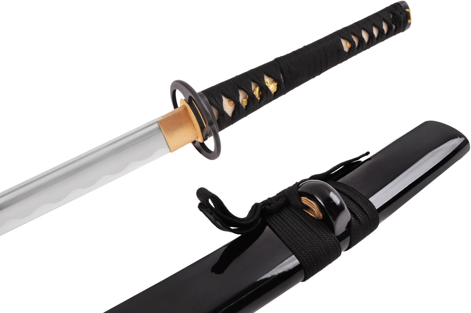 Katana Fudoshin, Noir - Aiguisé Katana Fudoshin, Noir - Aiguisé -Boutique Kali Escrima katana fudoshin noir aiguise 3