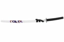 Katana Iaïto Dragon, Blanc & Tressage Noir 5 Katana Iaïto Dragon, Blanc & Tressage Noir -Boutique Kali Escrima katana iaito dragon blanc tressage noir 3