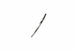 Katana Iaito Dragon Doré, Blanc & Tressage Brun