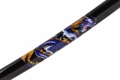 Katana Iaïto Dragon, Noir & Tressage Blanc -Boutique Kali Escrima katana iaito dragon noir tressage blanc 7