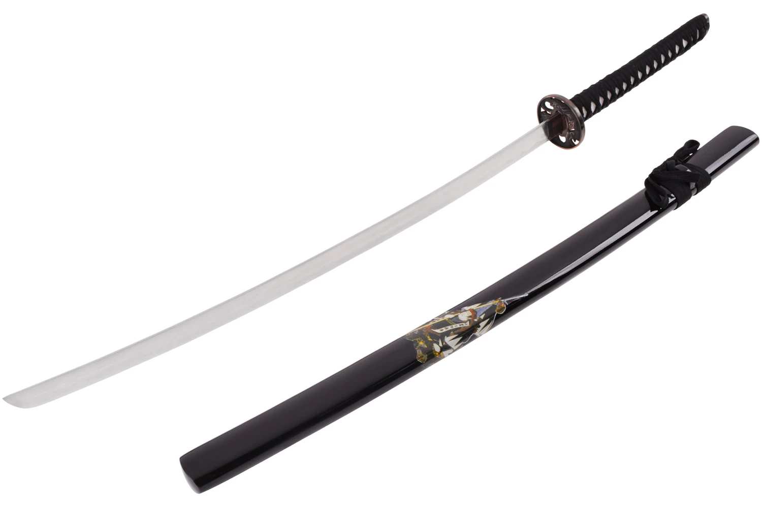 Katana Iaïto - Débutant, Samouraï Katana Iaïto - Débutant, Samouraï -Boutique Kali Escrima katana iaito samourai non aiguise 1