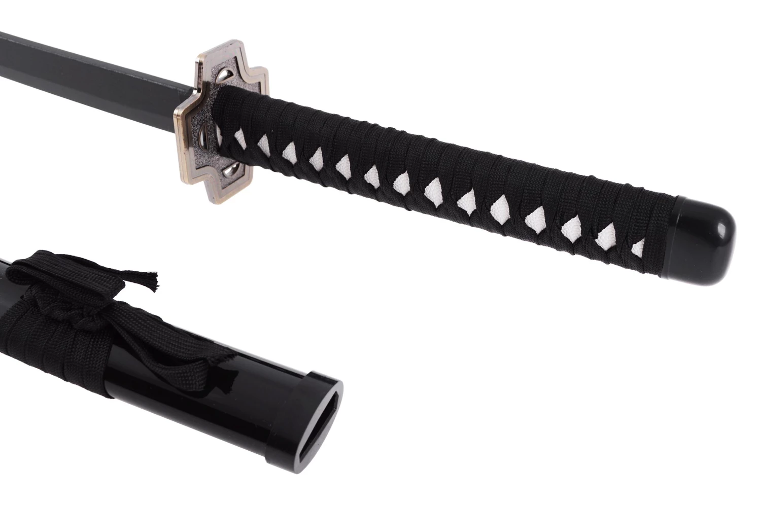 Katana réaliste, Garde carrée, Baohu - Réplique Bambou Katana Réaliste, Garde Carrée, Baohu - Réplique Bambou -Boutique Kali Escrima katana realiste garde carree baohu replique bambou 2