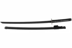 Katana Réaliste, Garde Carrée, Baohu - Réplique Bambou
