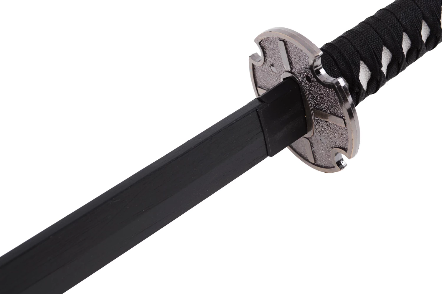 Katana réaliste, Garde ronde, Baohu - Réplique Bambou Katana Réaliste, Garde Ronde, Baohu - Réplique Bambou -Boutique Kali Escrima katana realiste garde ronde baohu replique bambou 12