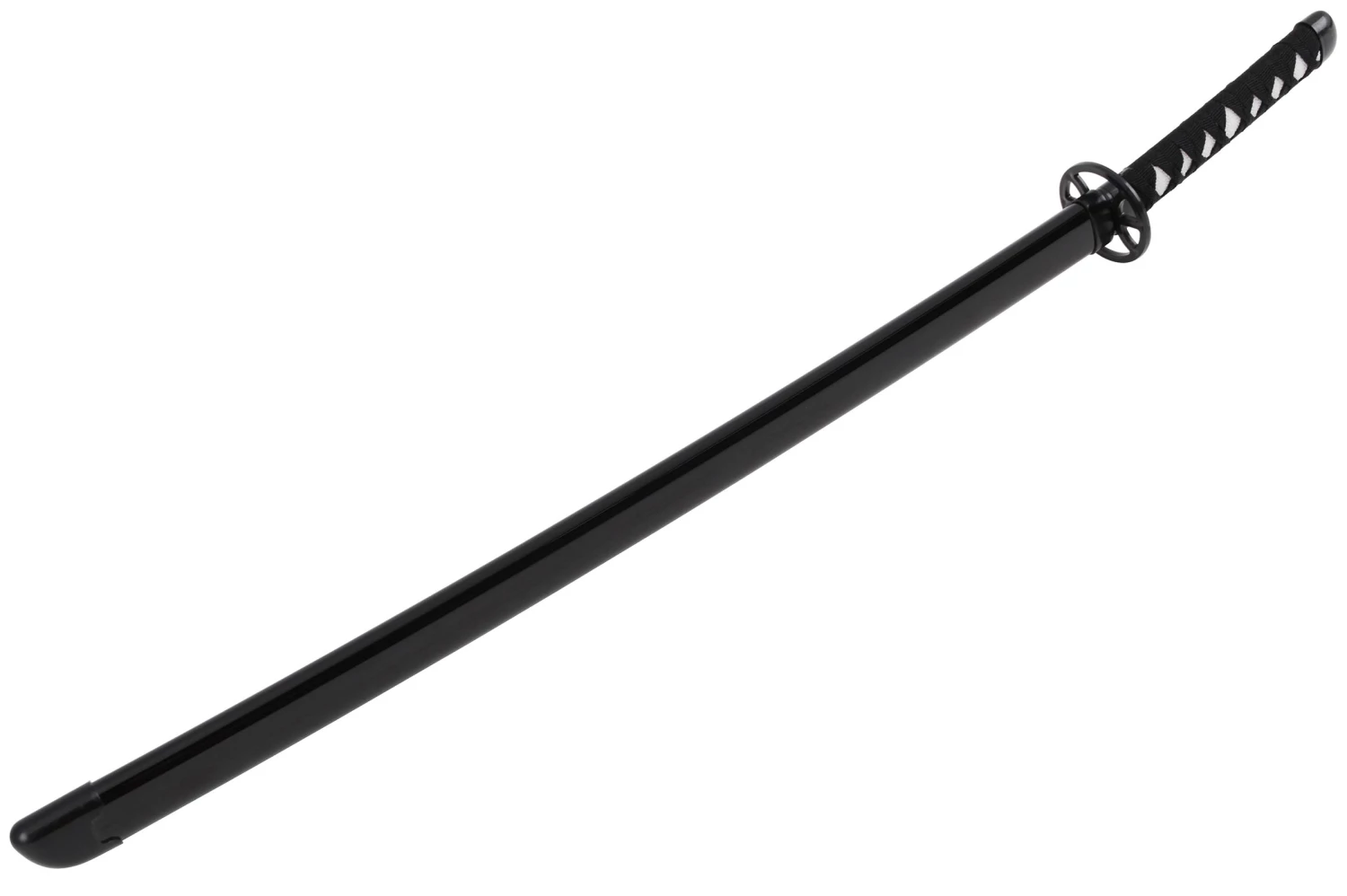 Katana réaliste Noir, Garde ronde, Baohu - Réplique Bambou Katana Réaliste Noir, Garde Ronde, Baohu - Réplique Bambou -Boutique Kali Escrima katana realiste garde ronde baohu replique bambou 7
