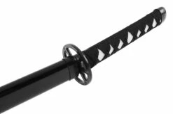 Katana Réaliste Noir, Garde Ronde, Baohu - Réplique Bambou 10 Katana Réaliste Noir, Garde Ronde, Baohu - Réplique Bambou -Boutique Kali Escrima katana realiste garde ronde baohu replique bambou 8