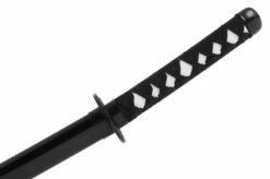 Katana Réaliste Noir, Garde Ronde, Baohu - Réplique Bambou 11 Katana Réaliste Noir, Garde Ronde, Baohu - Réplique Bambou -Boutique Kali Escrima katana realiste garde ronde baohu replique bambou 9