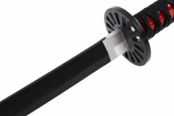 Katana Réaliste, Poignée Rouge, Baohu - Réplique Bambou 6 Katana Réaliste, Poignée Rouge, Baohu - Réplique Bambou -Boutique Kali Escrima katana realiste poignee rouge baohu replique bambou 4