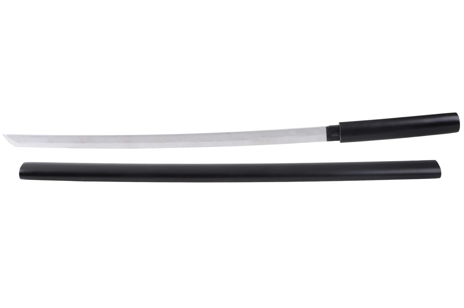 Katana Shirasaya en Bois - Droit & sans garde Katana Shirasaya En Bois - Droit & Sans Garde -Boutique Kali Escrima katana shirasaya bois naturel 1