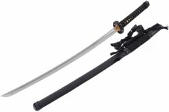 Katana Tachi Bushido, Kokuei - Acier Damas, Aiguisé -Boutique Kali Escrima katana tachi bushido kokuei acier damas aiguise 1