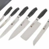 Lot De Couteaux De Cuisine, Haut De Gamme - Acier Damas 1 Lot De Couteaux De Cuisine, Haut De Gamme - Acier Damas -Boutique Kali Escrima lot de couteaux de cuisine haut de gamme acier damas